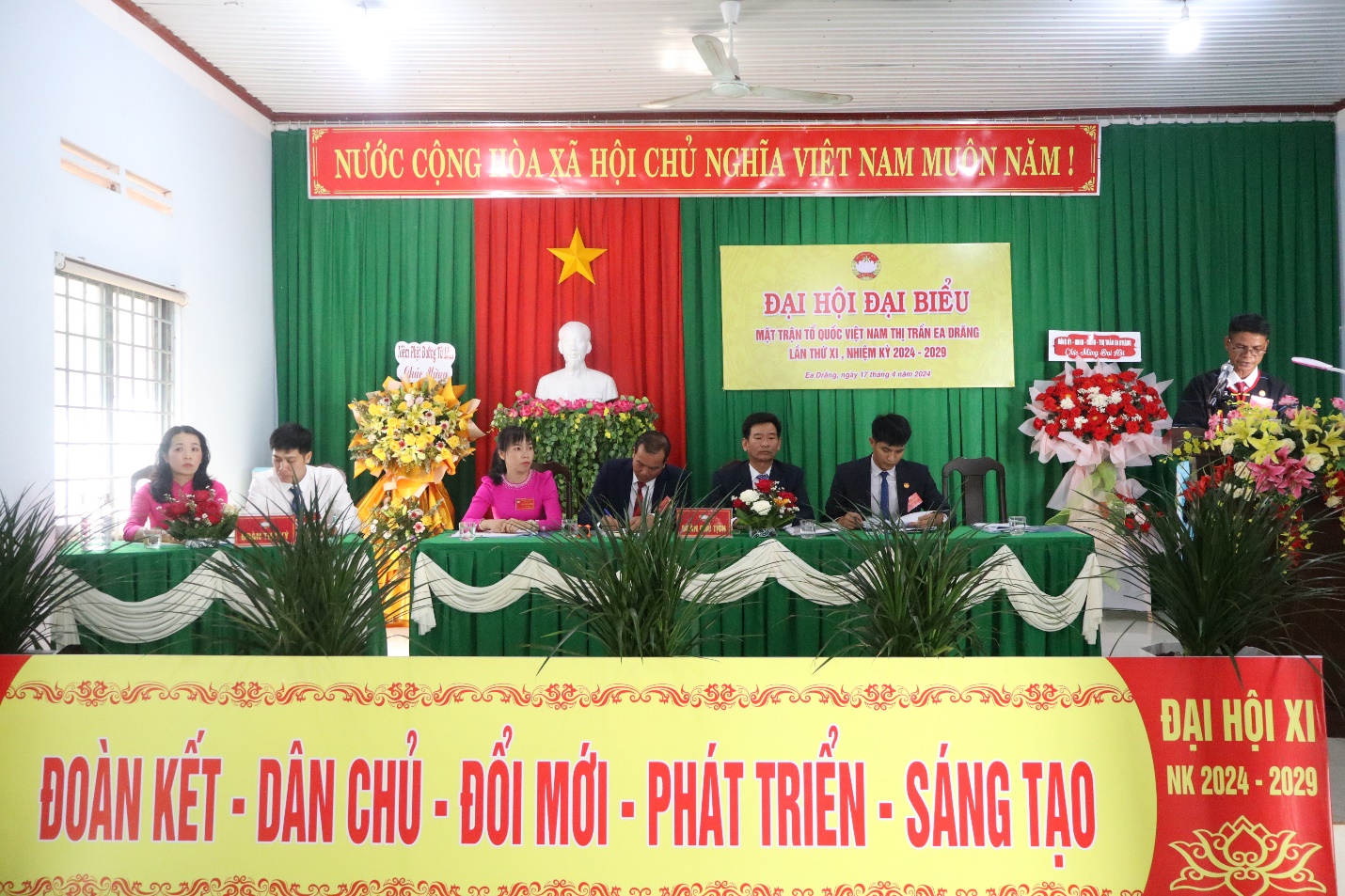 Đại hội đại biểu Mặt trận Tổ quốc Việt Nam thị trấn Ea Drăng, lần thứ XI, nhiệm kỳ  2024 – 2029